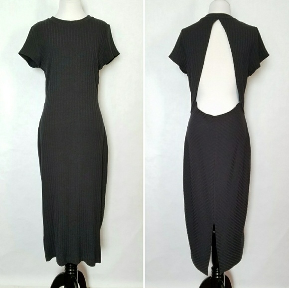 Free People Heatwave Knit Fitted Midi Dress - Picture 4 of 5